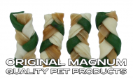 Magnum Rawhide Small braid 2,5 '6,5cm (cca 40ks) GREEN