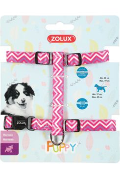 Obojok pes šteňa PIXIE nastaviteľný ružový 13mm Zolux