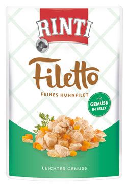 Rinti Filetto vrecko kura + zelenina v želé 100g