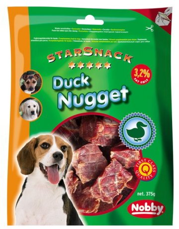 Nobby StarSnack Duck Nugget kačacie nugetky 375g