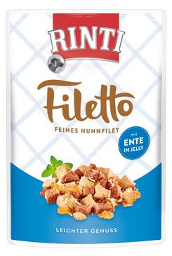 Rinti Filetto vrecko kura + kačica v želé 100g