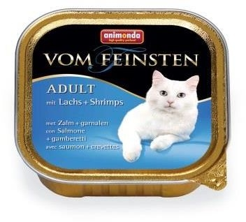 Animonda Vom Feinsten Adult paštéta pre mačky losos, krevety 100g