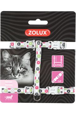 Postroj mačka ARROW nylon šedý Zolux