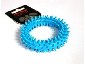 Krúžok dentálnej modrý - TPR 9x9x2.2cm