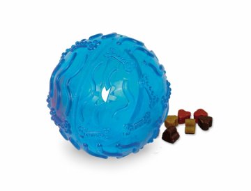 Nobby TRP Snack Ball plniaci hračka veľká 10cm modrá