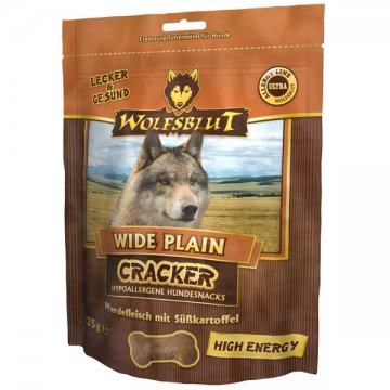 Wolfsblut Cracker Wide Plain High Energy 225g - kôň