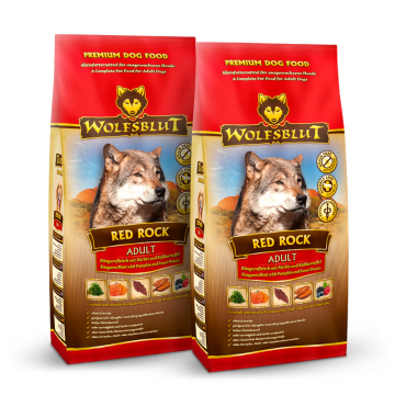 Wolfsblut Red Rock Adult 2x12,5kg - klokan s tekvicou