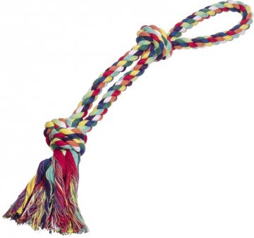 Nobby hračka pre psov lano farebné bavlna 320g 55cm