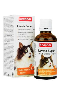 Beaphar Lavette Super vit. vyživujúce srsť mačka 50ml