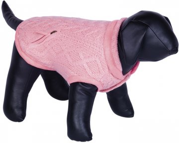 Nobby JILL pletený sveter pre psov ružová 44cm