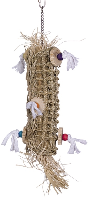 Nobby aktívna hračka pre papagáje cylinder z morskej riasy 52 x 14 cm