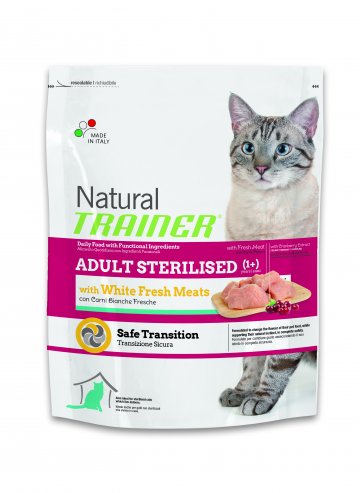TRAINER Natural Cat Sterilised hydinové mäso 3kg