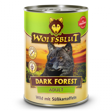 Wolfsblut konz. Dark Forest Adult 395g - zverina s batátmi