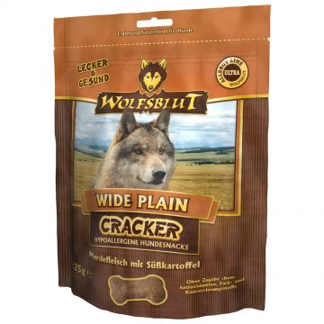 Wolfsblut Cracker Wide Plain 225g - kôň