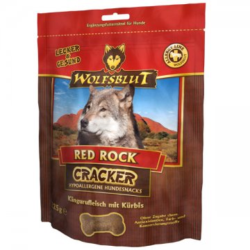 Wolfsblut Cracker Red Rock 225g - klokan s tekvicou