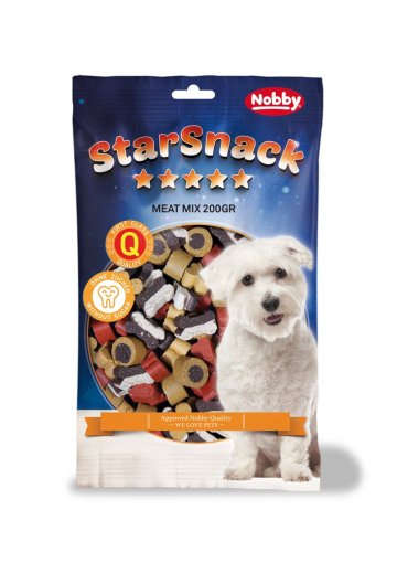 Nobby StarSnack Meat Mix maškrty pre psa 200g