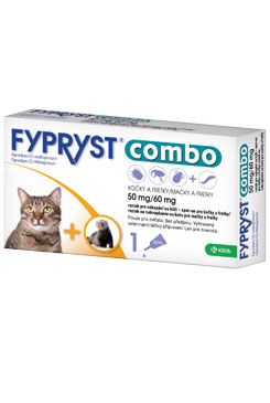 Fypryst combo spot-on 50 / 60mg mačka a fretka 1 pip