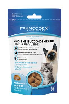 Francodex Pochúťka Breath Dental mačka 65g