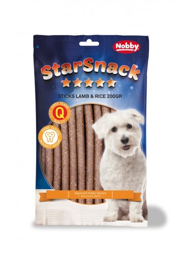 Nobby StarSnack Sticks maškrty jahňacie 20ks / 200g