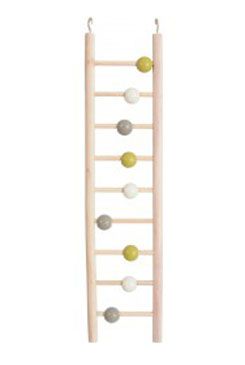 Rebrík pre vtáky drevený 9 priečok 37,5cm Zolux