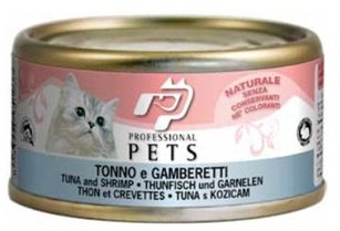 Professional Pets Naturale Cat konzerva tuniak a krevety 70g