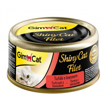 ShinyCat filet tuniak s lososom 70g