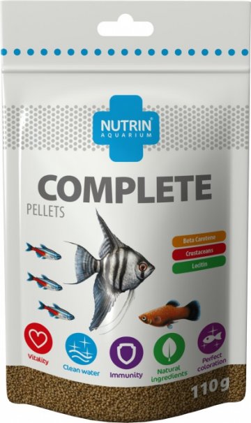 NUTRIN Aquarium - Complete Pellets 110g (250ml)