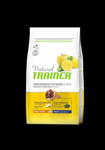 TRAINER Natural Small & Toy Adult Prosciutto a ryža 800g