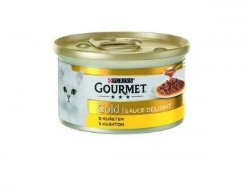 Konz.Gourmet Gold Sauce Del.Kuře v omáčke 85g
