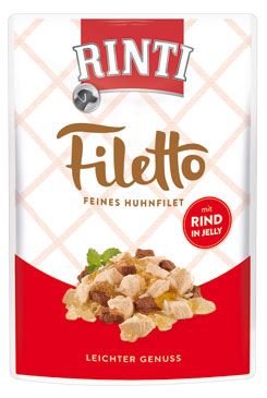 Rinti Filetto vrecko kura + hovädzie v želé…