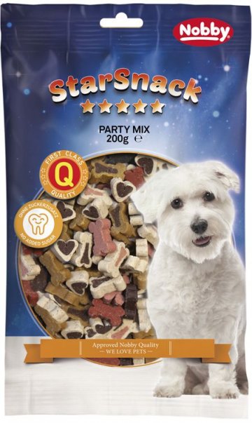 Nobby StarSnack Party Mix maškrty pre psa 200g