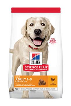 Hill 'Can.Dry SP Light Adult Large Chicken 14kg