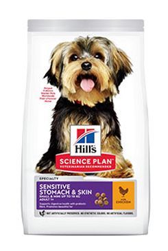 Hill 'Can.Dry SP Sensitive Adult Small Chicken 6kg