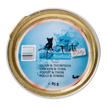 CF Fillets No.413 - kuracie mäso a tuniak 85 g