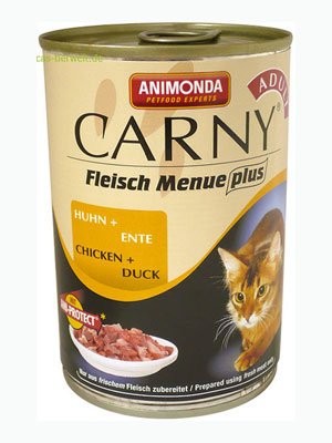 Animonda Carny konzerva pre mačky kura + kačica 400g