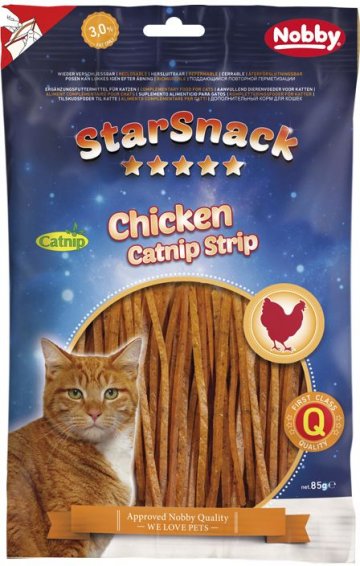 Nobby StarSnack maškrty pre mačky catnipovou…