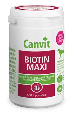 Canvit Biotín Maxi pre psov ochutený 230g