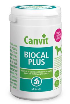 Canvit Biocal Plus pre psov ochutený 230g