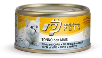 Professional Pets Naturale Cat konzerva tuniak, kukurica 70g
