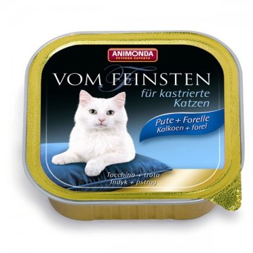 Animonda Vom Feinsten paštéta pre kastrované mačky morka + pstruh 100g