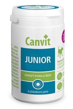 Canvit Junior pre psov ochutený 230g