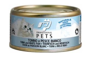 Professional Pets Naturale Cat konzerva tuniak a biela ryba 70g