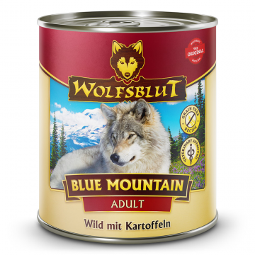 Wolfsblut konz. Blue Mountain Adult 800g - jeleň so zemiakmi