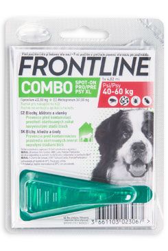 FRONTLINE COMBO spot-on pre psov XL (40-60kg) -1x4,02ml