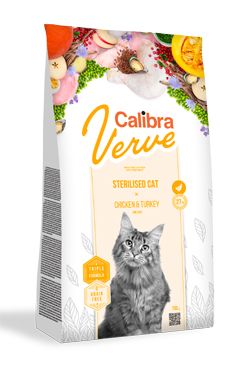 Calibra Cat Verve GF Sterilised Chicken & Turkey 750g