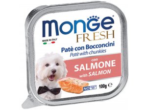 MONGE FRESH Dog losos 100g / 32ks
