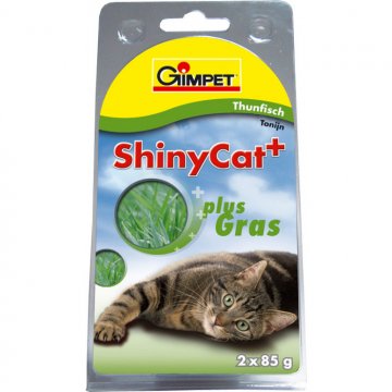 ShinyCat tuniak + mačacia tráva 2x70g (8x)
