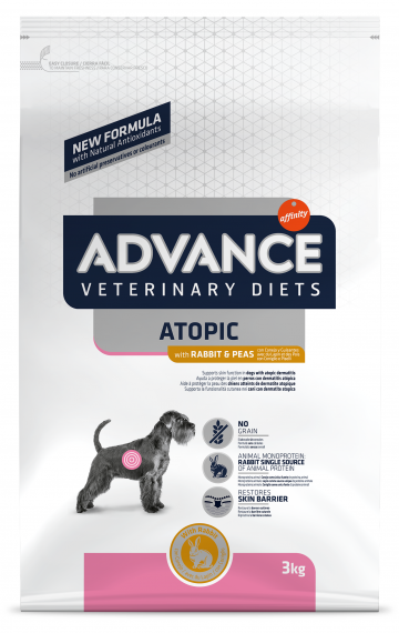 ADVANCE-VD Dog Aveto Dog Atopici MED / MAX kralik 3kg
