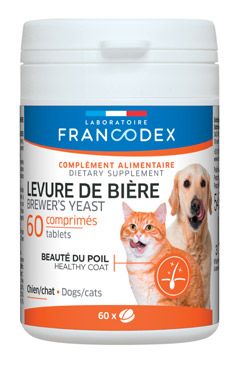 Francodex Brewer Yeast (pivovar. Kvas) pes, mačka 60tab