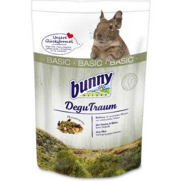 Bunny Nature krmivo pre osmáky degu - basic 1,2 kg